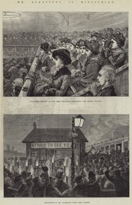 De heer Gladstone in Midlothian
